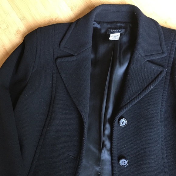 ❤️Vintage J. Crew wool blend overcoat - XS - Picture 5 of 7